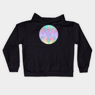 The Ups and Downs of Rainbow Doodles Kids Hoodie